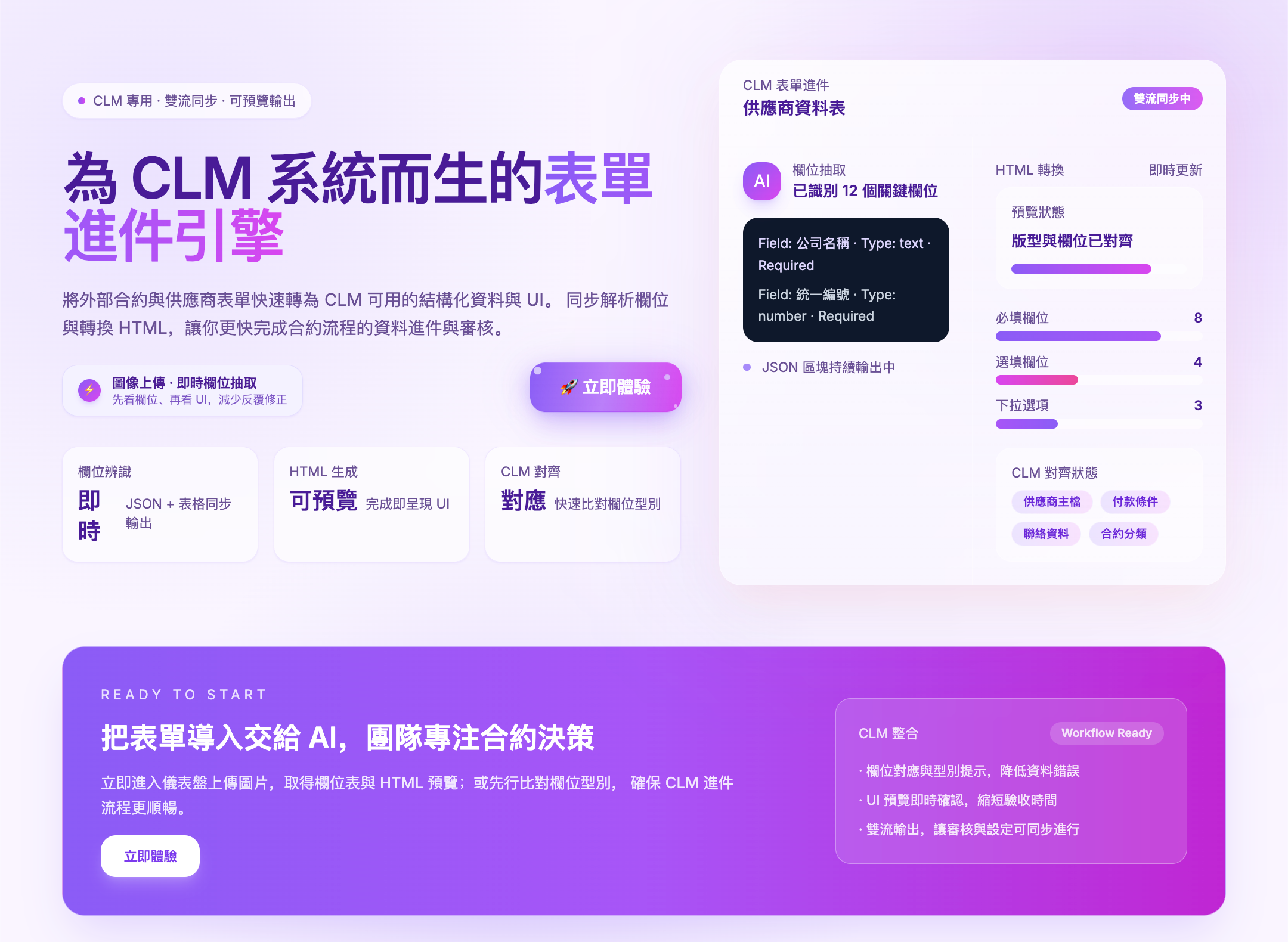 AI 表单提取 项目图片