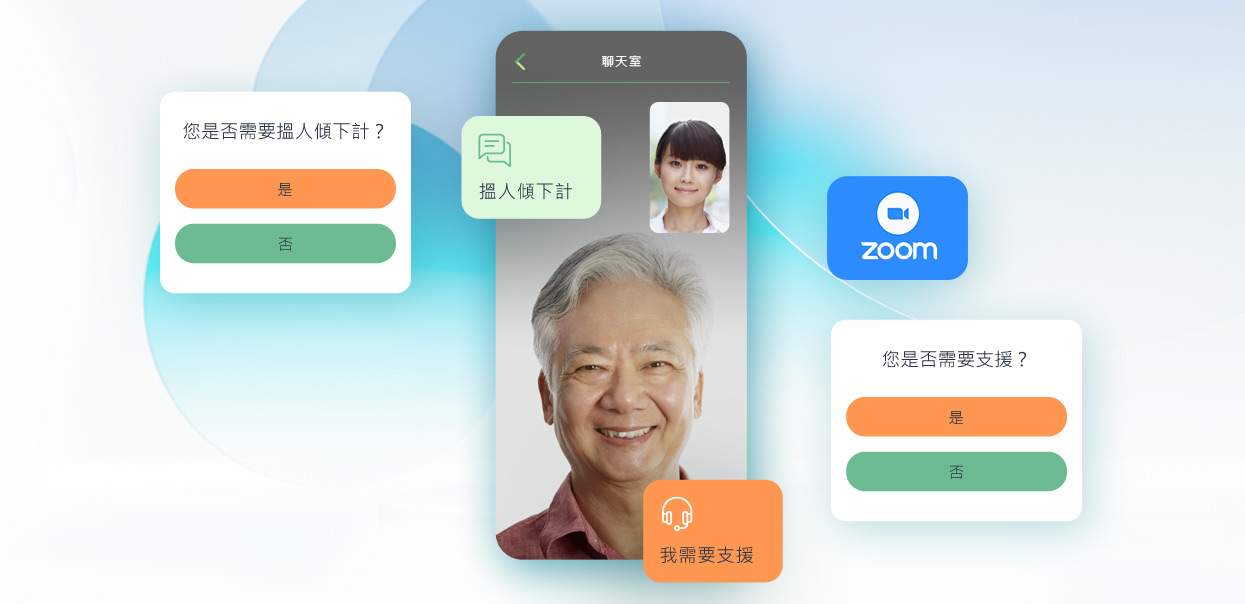 脑友所依 支援APP 项目横向图片 2